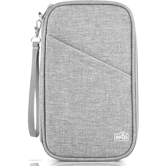 TOPBAG RFID Passport Wallet & Travel Organizer