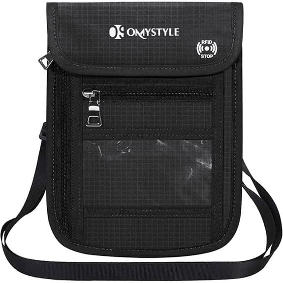 rfid travel document wallet