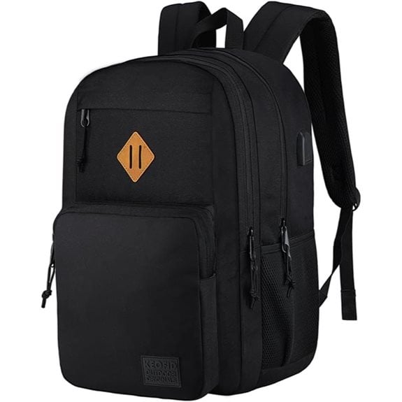 KEOFID Anti-Theft Travel Backpack with USB Port