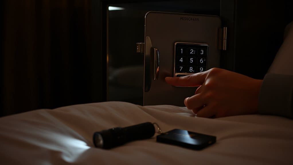 test safe before storing valuables