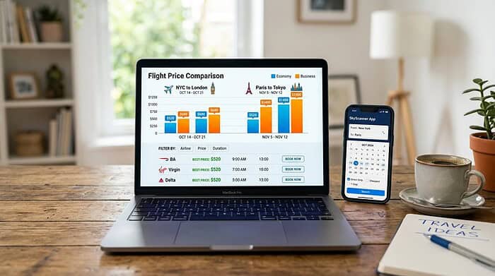 top flight price comparison