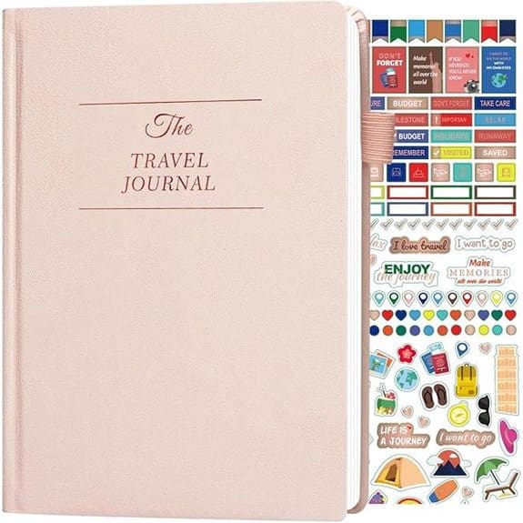 Travel Journal for Women & Men 6 Trips Organizer