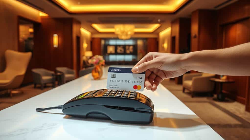 use credit card deposits