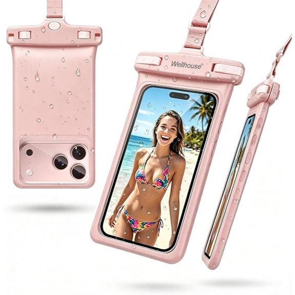 Wellhouse 3D Waterproof Phone Pouch with Lanyard