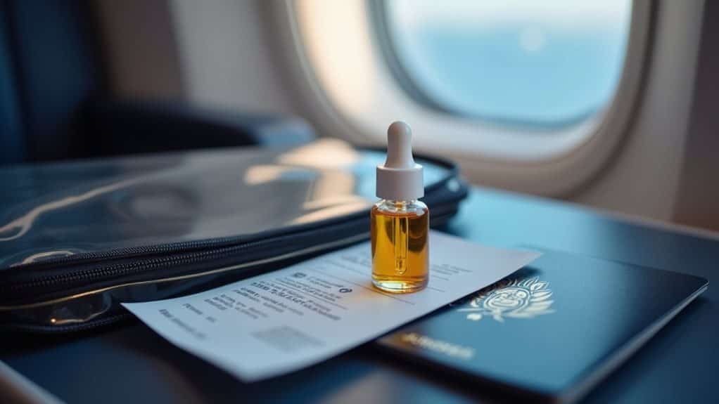 cbd oil travel regulations